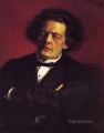 ピアニスト指揮者兼作曲家AGルービンシュタインの肖像 ロシアのリアリズム イリヤ・レーピン